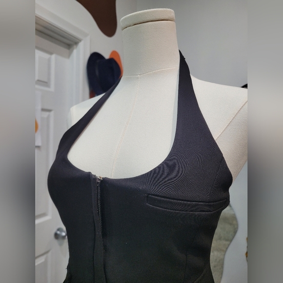 Zara Elegant Black Top - Picture 2 of 8